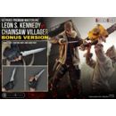 Resident Evil 4 Ultimate Premium Masterline Series Statue 1/4 Leon S. Kennedy vs. Chainsaw Villager Bonus Ver. 76 cm         