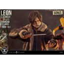 Resident Evil 4 Estatua Ultimate Premium Masterline Series 1/4 Leon S. Kennedy vs. Chainsaw Villager Bonus Ver. 76 cm         