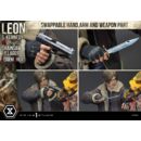 Resident Evil 4 Ultimate Premium Masterline Series Statue 1/4 Leon S. Kennedy vs. Chainsaw Villager Bonus Ver. 76 cm         