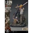 Resident Evil 4 Estatua Ultimate Premium Masterline Series 1/4 Leon S. Kennedy vs. Chainsaw Villager Bonus Ver. 76 cm         