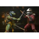 Teenage Mutant Ninja Turtles (1990 Movie) Action Figure Roof Top Battle Shredder vs Leo 18 cm         