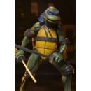 Teenage Mutant Ninja Turtles (1990 Movie) Action Figure Roof Top Battle Shredder vs Leo 18 cm         