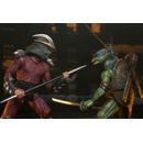 Teenage Mutant Ninja Turtles (1990 Movie) Action Figure Roof Top Battle Shredder vs Leo 18 cm         