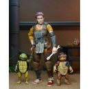 Teenage Mutant Ninja Turtles (The Last Ronin The Lost Years) Action Figure Grammy April with Baby Yi & Moja 18 cm 