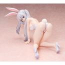 Date A Live: Date A Bullet Estatua 1/4 White Queen Bare Leg Bunny Ver. 20 cm