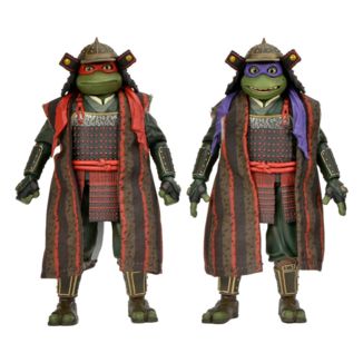 TMNT II: The Secret of the Ooze 2-Pack Figuras Donatello & Raphael 18 cm