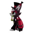 Hazbin Hotel Vinyl Figure Husk 12 cm        