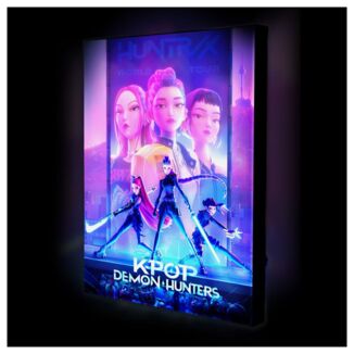 Huntr/x Canvas Print with Light K-pop Demon Hunters