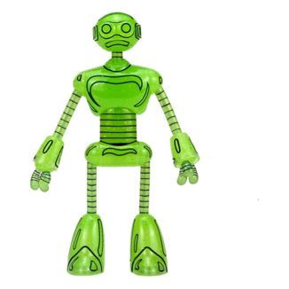 Tortugas Ninja (Mirage Comics) Figura Transmat Fugitoid GID 18 cm