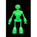 Tortugas Ninja (Mirage Comics) Figura Transmat Fugitoid GID 18 cm