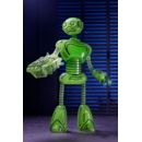 Tortugas Ninja (Mirage Comics) Figura Transmat Fugitoid GID 18 cm