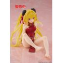 To Love Ru Darkness PVC Statue Desktop Cute Figure Golden Darkness (Chinese Dress Ver.) 13 cm