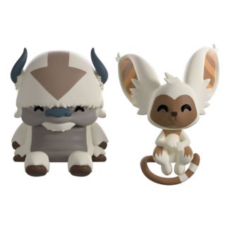 Avatar: The Last Airbender Vinyl Figures Appa and Momo Monitor Buddiez 5 cm        