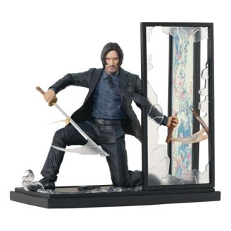 John Wick 4 Gallery Estatua PVC John Wick (Stained Glass) 20 cm