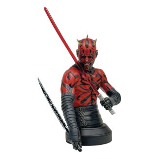 Star Wars: The Clone Wars Busto 1/6 Darth Maul (Shirtless) 15 cm