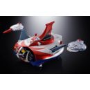 Ufo Robo Grendizer Figura Diecast Soul of Chogokin Grendizer & UFO Spazer Deluxe 14 cm 
