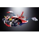 Ufo Robo Grendizer Figura Diecast Soul of Chogokin Grendizer & UFO Spazer Deluxe 14 cm 