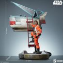 Star Wars Estatua Premium Format Luke Skywalker & X-Wing: Red Five, Standing By 76 cm