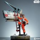 Star Wars Estatua Premium Format Luke Skywalker & X-Wing: Red Five, Standing By 76 cm