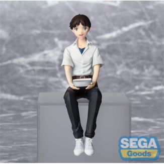 Rebuild of Evangelion Estatua PVC PM Perching Shinji Ikari Evangelion New Theatrical Edition 14 cm    