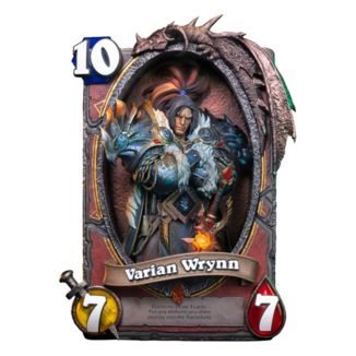 Hearthstone 3D Art Frame Statue Varian Wrynn 31 cm