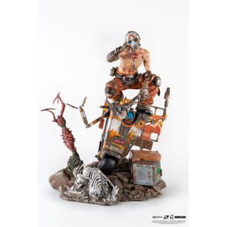 Borderlands 3 Statue 1/6 Psycho & Claptrap Diorama 40 cm 