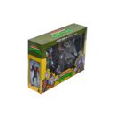 Teenage Mutant Ninja Turtles: Saturday Morning Adventures 2-Pack Figuras Creepy Eddie & Shibano-Sama 17 cm