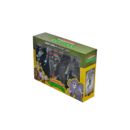 Teenage Mutant Ninja Turtles: Saturday Morning Adventures 2-Pack Figuras Creepy Eddie & Shibano-Sama 17 cm