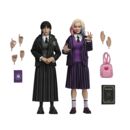 Wednesday Paquete de 2 Figuras Wednesday Addams (Nevermore Uniform) and Enid 20 cm
