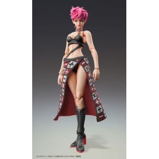 JoJo's Bizarre Adventure Part 5 Super Action Action Figure Chozokado Trish Una Black Ver. 15 cm 