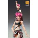 JoJo's Bizarre Adventure Part 5 Super Action Action Figure Chozokado Trish Una Black Ver. 15 cm 