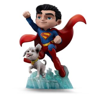 Superman Legacy Minifigura Mini Co. PVC Superman & Krypto  17 cm      