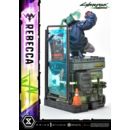 Cyberpunk: Edgerunners Estatua Real Elite Masterline Series 1/4 Rebecca 54 cm    