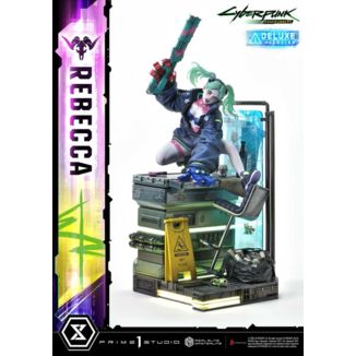Cyberpunk: Edgerunners Estatua Real Elite Masterline Series 1/4 Rebecca Deluxe Version 54 cm  