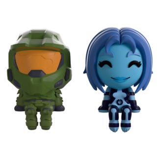 Halo Vinyl Figures The Master Chief & Cortana Monitor Buddiez    