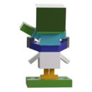 Minecraft Figura Vinyl Chicken Jockey 12 cm