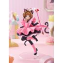 Cardcaptor Sakura Estatua PVC Pop Up Parade Sakura Kinomoto: Black Cat Costume Ver. L Size 22 cm               
