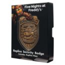 Replica Placa Seguridad Five Nights at Freddy's
