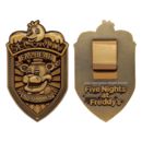 Replica Placa Seguridad Five Nights at Freddy's