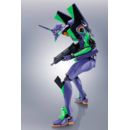 Evangelion: 3.0+1.0 Thrice Upon a Time Robot Spirits Action Figure Side EVA  Evangelion Test Type-01 + Spear of Cassius Renewal Color Edition Reissue 
