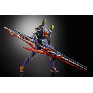 Neon Genesis Evangelion Metal Build Action Figure Eva Test Type-01 30th with the Spear of Gaius 22 cm