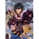 One Piece FiguartsZERO PVC Statue Monkey D. Luffy Gear 4 Leo Bazooka Reissue 18 cm