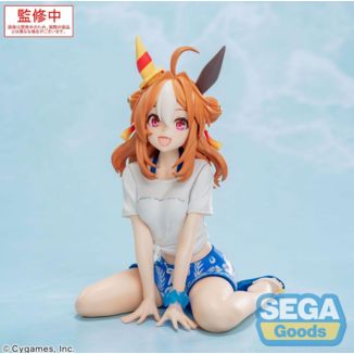 Uma Musume Pretty Derby Estatua PVC Yumemirize Copano Rickey Gaze on Me! 12 cm             