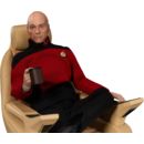 Star Trek: la próxima generación Figura Jean-Luc Picard 20 cm