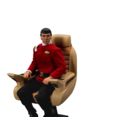 Star Trek II: la ira de Khan Figura Spock 20 cm
