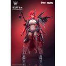 Original Character Seamless Action Figure 1/9 Wolf-Mastiff Force Karas Samurai 20 cm