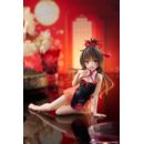 To Love-Ru Darkness PVC Statue Desktop Cute Figure Mikan Yuki Chinese Dress Ver. 13 cm     