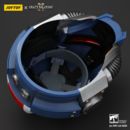 Warhammer 40,000: Space Marine 2 Replica Ultramarines Lieutenant Titus helmet 30 cm 
