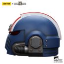 Warhammer 40,000: Space Marine 2 Replica Ultramarines Lieutenant Titus helmet 30 cm 