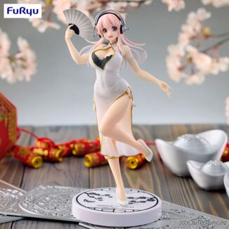 Figura White China Dress Super Sonico Trio-Try-iT